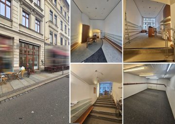 #Super Lage – Ladenfläche im Waldstraßenviertel – ca. 4 m gr. Schaufensterfront, über 2 Etagen, 2 Lager, Teeküche, WC, 04105 Leipzig, Ladenlokal