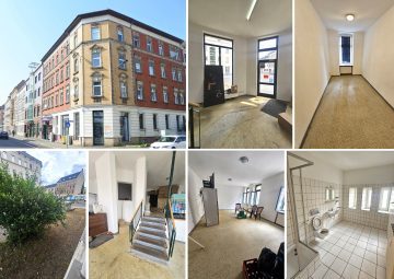 Geräumiger Eckladen in Leipzig Gohlis-Mitte! 2 Ebenen, Büro/Lager WC+DU, Freisitz mgl., 04155 Leipzig, Ladenlokal