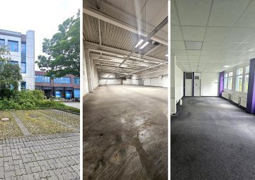 Produktions-/Lager- & Bürofläche im Gewerbepark Wiedemar, 2 Rolltore, WCs, Duschen, SP mgl., 04509 Wiedemar, Lagerfläche