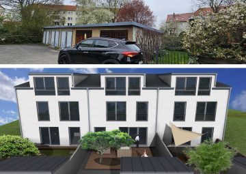 Baugrundstück in Gohlis-Mitte mit ca. 520 m² Fläche + Garagen, Medien liegen an, 04157 Leipzig, Wohngrundstück