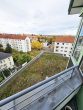 Sanierte DG-Wohnung in TOP-Lage mit Blick auf die Leipziger Skyline, 2 Blk., Außenjalousien, Lift, SUV-TG - Bild