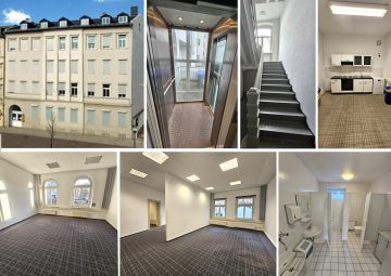 Große Büroetage im EG in einem sanierten Geschäftshaus – 5 Räume, Teeküche, Lift, 06110 Halle (Saale), Bürofläche