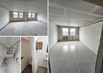 2026 frisch renovierte Büro-Etage mit 15 Räumen, WCs, Küchenanschluss, 2. Außenzugang, SP mgl. u.v.m., 04319 Leipzig, Bürofläche