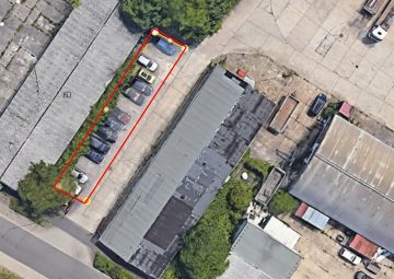 Betonierte Freifläche für ca. 16 Stellplätze – ca. 230 m² – eingezäuntes Grundstück, 04347 Leipzig, Stellplatz