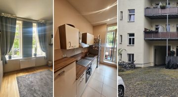 2017 renov., helle 2-Raum-Whg. im EG in Gohlis-Süd, mit EBK, AR, Balkon, Keller & SP, 04155 Leipzig, Etagenwohnung
