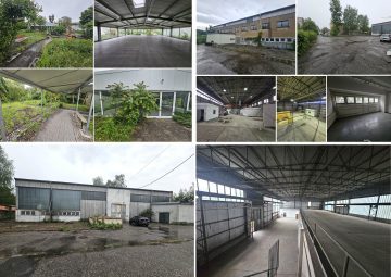 Ca. 8.708 m² gr. Gewerbegrundstück mit 4 Bestandsgebäuden + ca. 1.500 m² Freifläche + 18 SP, 04279 Leipzig, Industrieanlagen