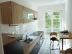 Helle 2- Raumwohnung mit Balkon in Möckern, Bad mit Badewanne + Fenster, Außenjalousie, Keller - Bild