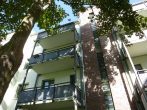 Helle 2- Raumwohnung mit Balkon in Möckern, Bad mit Badewanne + Fenster, Außenjalousie, Keller - Bild