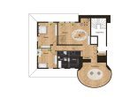 Wohntraum mit Seeblick! 5-Raum-DG-Maisonette, Lift, Kamin, XL-Carport, EBK, Klimaanlage, Sauna - obere Etage