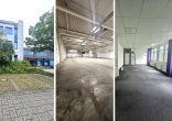 Produktions-/Lager- & Bürofläche im Gewerbepark Wiedemar, 2 Büros, 4 Rolltore, Rampe, SP mgl. - Bild