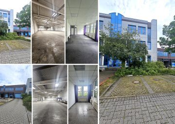 Produktions-/Lager- & Bürofläche im Gewerbepark Wiedemar, 2 Büros, 4 Rolltore, Rampe, SP mgl., 04509 Wiedemar, Lagerfläche