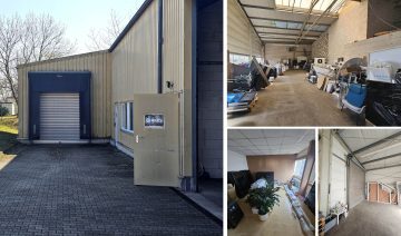 Warmhalle im Gewerbegebiet Wachau, Rolltor, kl. Büro, SP mgl., 04416 Markkleeberg, Lagerfläche