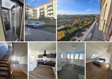 2024 kernsaniertes MFH, Blick über Leipziger Skyline – Parknähe, 11 WE, 1 GE, Lift, Fußbodenheizung, Balkone, zzgl.4 SP, 04318 Leipzig, Mehrfamilienhaus