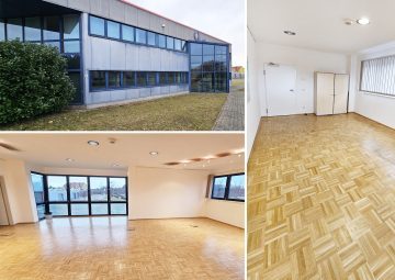 2 stöckiges helles Bürogebäude mit 11 Zimmern, Fußbodenheizung und Stellplätzen, 04347 Leipzig, Bürohaus
