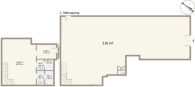 ca. 278 m² großer Laden auf zwei Ebenen, TG mgl., Laufkundschaftslage - Grundriss