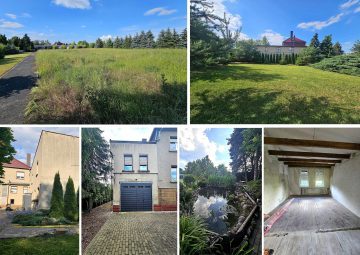 Ca. 3.555 m² eingezäuntes Bau-Grundstück mit Bestand, EFH, 3 Garagen, Werkstatt, Teich u.v.a.m., 04288 Leipzig, Gewerbe