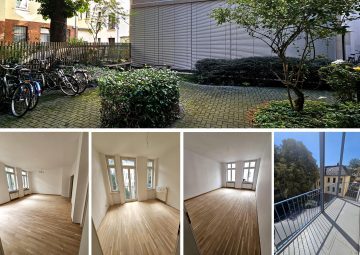 Frisch renoviert! Sonnige 4-R-Whg. im Zentrum West mit Südbalkon, Gäste-WC, Keller, 04109 Leipzig, Etagenwohnung