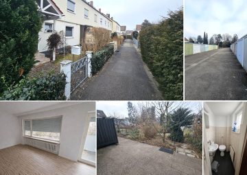 Nürnberg-Süd – charmantes, renovierungsbedürftiges RMH in ruhiger Lage – 3 Etagen, Terrasse, Balkon, Garten, Keller, Einzelgarage, 90455 Nürnberg, Reihenmittelhaus