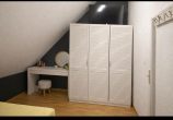 Maisonette-DG-Whg. im 3. OG inkl. EBK, Bad + G-WC, Balkon und TG-SP mgl. - Bild