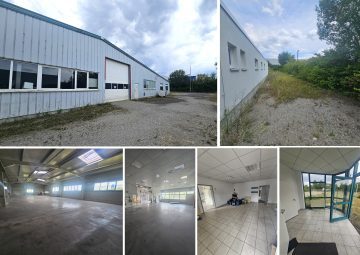 Produktions-/Warmlagerhalle mit Büro & Sozialtrakt, SP + zusätzl. Freifläche möglich, 99444 Blankenhain, Industriehalle