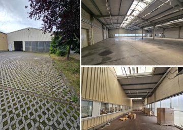 Warmhalle im Gewerbegebiet Wachau, Büro, Lager, Produktion u.a., Rolltore, 12 SP mgl., 04279 Leipzig, Lagerfläche