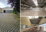 Warmhalle im Gewerbegebiet Wachau, Büro, Lager, Produktion u.a., Rolltore, 12 SP mgl. - Titelbild