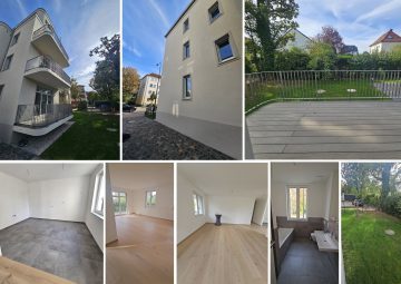 GRÜNDERZEIT TRIFFT SMARTES NIEDRIGENERGIE-STADTHAUS – 3-R-ETW, 2 Bäder, Balkon, Lift, SP mgl., 04416 Markkleeberg, Erdgeschosswohnung