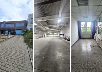 Produktions- & Lagerfläche + Büro im Gewerbepark Wiedemar, 2 Rolltore, Rampe, SP mgl., 04509 Wiedemar, Lagerfläche