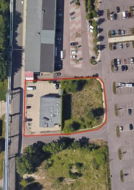 Gewerbl. Baugrundstück + modernes, freist. Bestandsgebäude! Eigennutz + Kapitalanlage – mit Lift, Rolltor, 15 SP u.v.m., 06130 Halle (Saale), Wohngrundstück