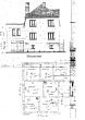 Ca. 3.555 m² eingezäuntes Grundstück mit ca. 550 m² BGF Bestand (EFH, 3 Garagen, Werkstatt) - Wohnhaus Grundriss + Ostansicht