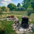 EFH + Werkstatt-Nebengebäude auf ca. 3.555 m² gr. Bau-GS - 9 Räume, 3 Garagen, , Gartenteich u.v.m. - Bild