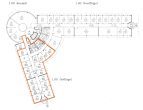 Helle ca. 491,29 m² große Bürofläche, 19 Zimmer, ruhige Lage, Lift, Teeküche, Stellplätze vorhanden - 1OG