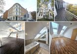 Repräsentative DG-Wohnung mit Galerie, ca. 64 m² WZ, Kamin, Gäste-WC, gr. Balkon, Lift - Titelbild