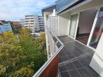 Repräsentative DG-Wohnung mit Galerie, ca. 64 m² WZ, Kamin, Gäste-WC, gr. Balkon, Lift - Terrasse