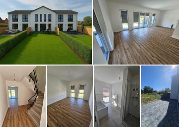 Privatoase mit modernem Neubaukomfort in ruhiger Lage mit Garten und nah am Goitzschesee, 06774 Muldestausee, Reihenendhaus