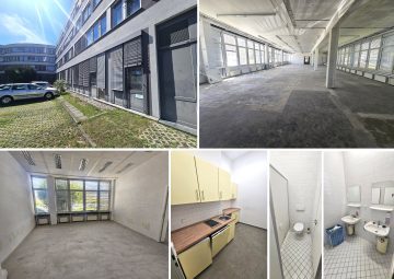 Lichtdurchflutete und imposante Gewerbefläche im Gewerbegebiet, veredelter Rohbau, SP mgl., 04347 Leipzig, Bürofläche