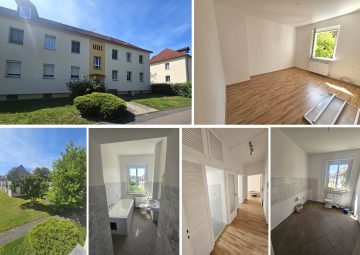 2-Raum-Whg. in ruhiger und grüner Lage in Böhlen! Bad m. Fenster, Keller, WM-/Fahrradraum, SP mgl., 04564 Böhlen, Etagenwohnung